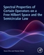 Spectral Properties of Certain Operators on a Free Hilbert Space and the Semicircular Law