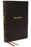 KJV Holy Bible, Super Giant Print Reference Bible, Brown, Bonded Leather, 43,000 Cross References, Red Letter, Thumb Ind