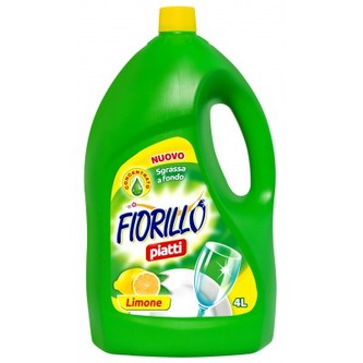 Fiorillo Piatti Limone přípravek na mytí nádobí, vůně citronu 4 l