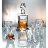 karafa 0,85l+6ks whisky QUADRO PREMIUM BOH.POL.