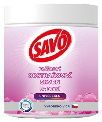 Savo Práškový odstraňovač skvrn univerzální 450 g