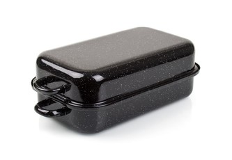 dvojpekáč 35cm hran.smalt