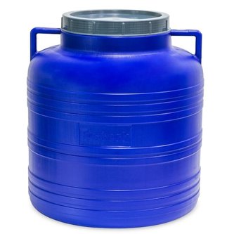 konev  60l širokohr. STERK 9655, atest.,modrá+bílá