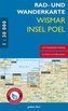 Rad- und Wanderkarte Wismar, Insel Poel