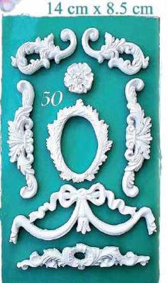 Silikonová forma ornamenty - Galias Moulds