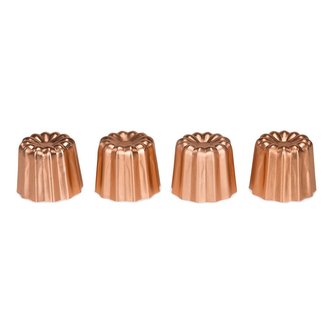 Patisse Canalé Mold set 4pc.