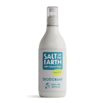 Salt Of The Earth Náhradní náplň do přírodního kuličkového deodorantu Unscented (Deo Roll-on Refills) 525 ml unisex