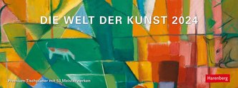 Die Welt der Kunst Premium-Tischplaner 2024