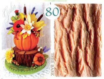 Silikonová forma žilkovač kůra stromu - Galias Moulds