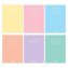 Zeszyt A5/60K linia Pastel Color Blocking (5szt)