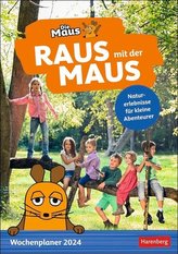 Raus mit der Maus Wochenplaner 2024