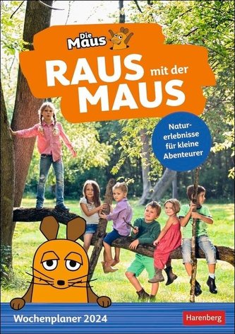 Raus mit der Maus Wochenplaner 2024