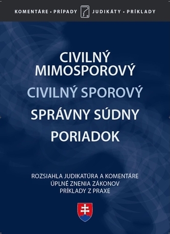 Civilný mimosporový Civilný sporový Správny súdny poriadok