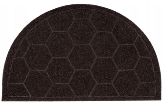 Rohožka - předložka ROXI HEXA hnědá 40x65 cm MultiDecor