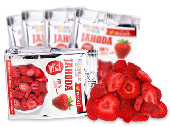 Mixit Křupavé ovoce do kapsy - Jahoda 5 x 13 g