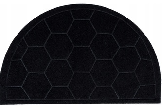 Rohožka - předložka ROXI HEXA černá 40x65 cm MultiDecor