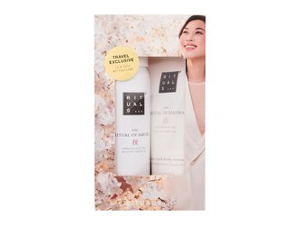 Rituals The Ritual Of Sakura tělový krém Magic Touch Body Cream 70 ml + sprchová pěna Sensational Foaming Shower Gel 50 ml