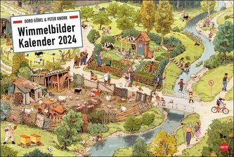 Göbel & Knorr Wimmelbilder Edition Kalender 2024
