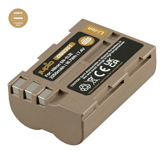Baterie Jupio EN-EL3E *ULTRA C*  2250mAh s USB-C vstupem pro nabíjení
