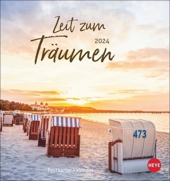 Zeit zum Träumen Postkartenkalender 2024