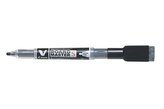Pilot popisovač V-Board Master na bílé tabule 1,3 mm - černý s houbičkou