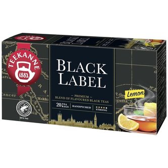 Černý čaj Teekanne - citron, 20x 1,65 g