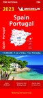 Spain & Portugal 2023 - Michelin National Map 734