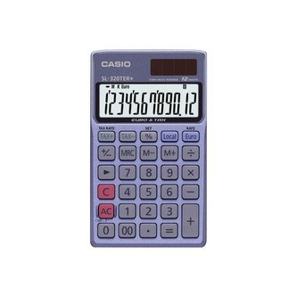 Kapesní kalkulačka Casio SL-320TER+, modrá