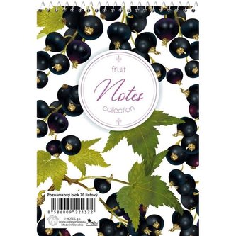 Blok, A6, se spirálou nahoře, čistý