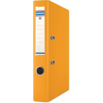 Pákový pořadač Donau - A4, 5 cm, oranžový