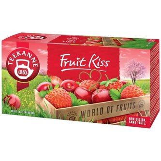 Ovocný čaj Teekanne - fruit kiss, 20x 2,5 g