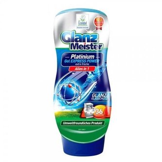 Glanz Meister gel do myčky Platinium 720 ml - 36 W