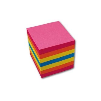 Špalíček barevný, 700 lístků, 9 x 9 x 9 cm