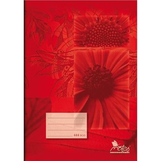 Recyklovaný sešit č. 444, A4, 40 listů, linkovaný