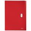 Aktovka přihr.Leitz RECYCLE-A4,eko.,5 přihr.,červ.