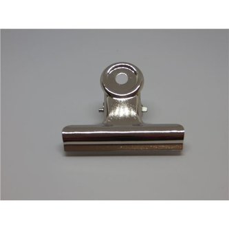 Pružinový klip, 50 mm, kapacita 100 listů, 6 ks