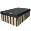 Úložná krabice BIG BOX s víkem 37x18x56 cm, 2 ks