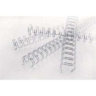 Drátěné hřbety GBC, Wire, 3:1, 6,3 mm,černé,100 ks