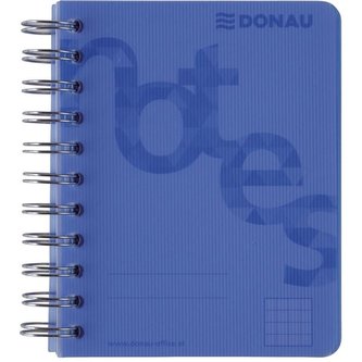 Blok Donau College, A6, čtverečkovaný, modrý