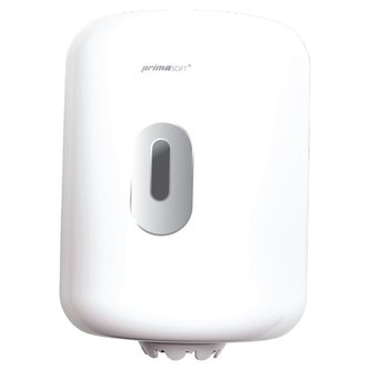 Zásobník na pap. ručníky v rolích-střed.odvin,bílý