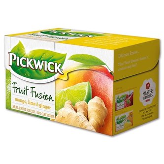 Ovocný čaj Pickwick mango se zázvorem, 20x 1,75 g