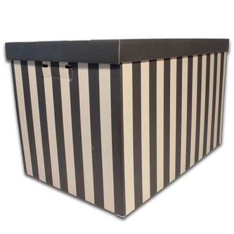 Úložná krabice BIG BOX s víkem 37x36x56 cm, 2 ks