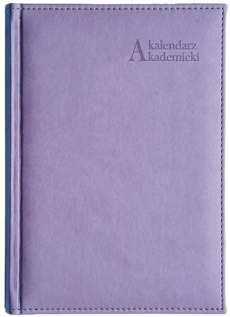 Kalendarz akad. 2023/24 A5 tyg. Vivella fiolet
