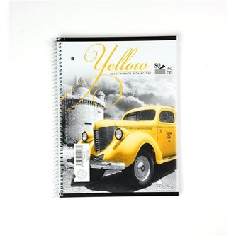 Blok, A5, se spirálou, 80 listů, čistý