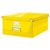 Krabice CLICK-N-STORE A3, Leitz WOW, žlutá