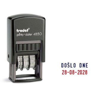 Datumovka Trodat 4850 s textem Došlo dne