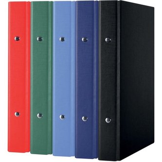 Dvoukroužkový pořadač Donau - A5, 2 cm, mix barev