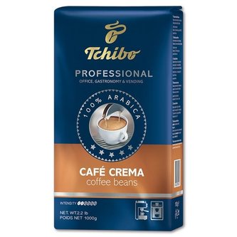 Zrnková káva Tchibo Professional Café Créma,1000 g