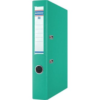 Pákový pořadač Donau - A4, 5 cm, tyrkysový