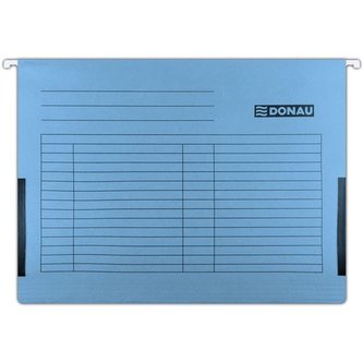 Závěsné desky s bočnicemi, A4, 230 g/m2, modré